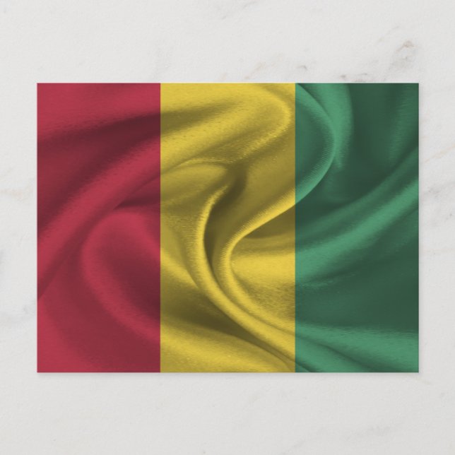 Guinea Flag Postcard (Front)