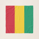 Guinea Flag Scarf<br><div class="desc">Patriotic flag of Guinea.</div>