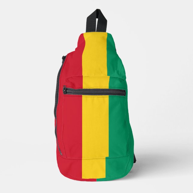 Guinea flag sling bag (Front)