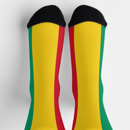 Guinea Flag Socks