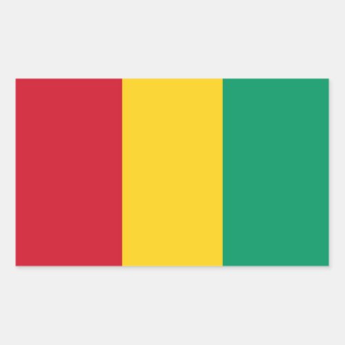 Guinea Flag Sticker