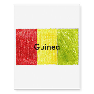 Guinea Flag Tattoo