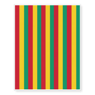 Guinea Flag Temporary Tattoos