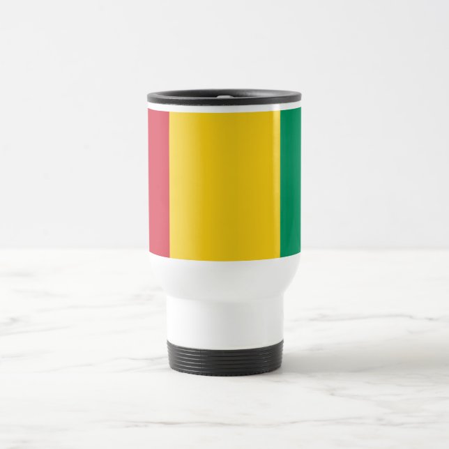 Guinea Flag Travel Mug (Center)