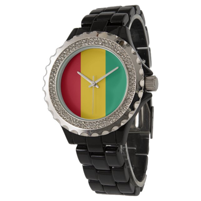 Guinea flag watch (Angled)