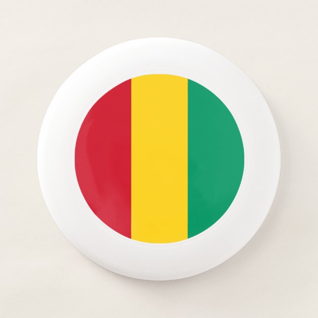 Guinea Flag Wham-O Frisbee (Front)