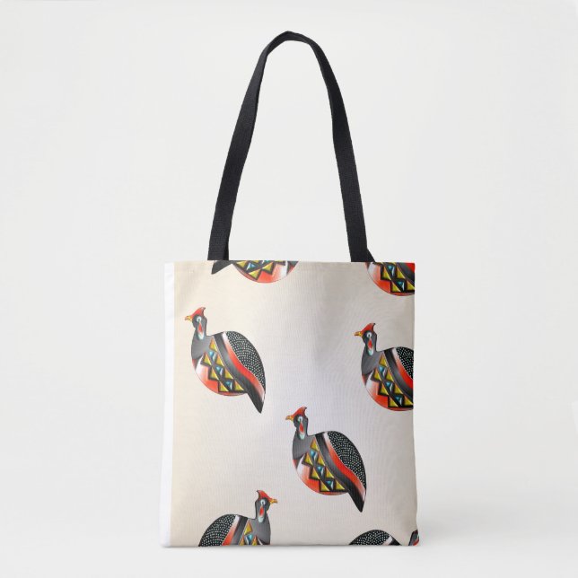 guinea fowl 35 tote bag (Front)