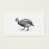 Guinea Fowl Bird Art (Front)