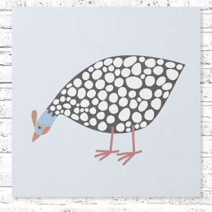 Guinea Fowl Bird Gallery Wrap