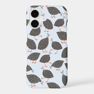 Guinea Fowl Bird Pattern iPhone 17 Case