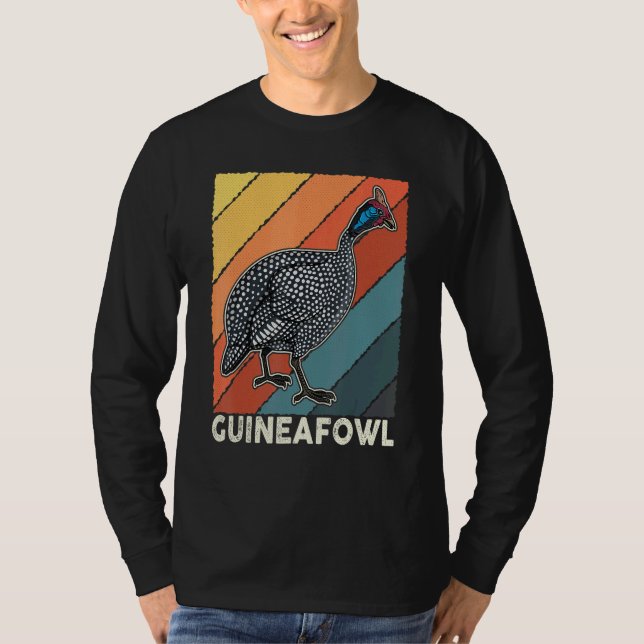 Guinea Fowl Chicken  Breeder Poultry Saying 16 T-Shirt (Front)
