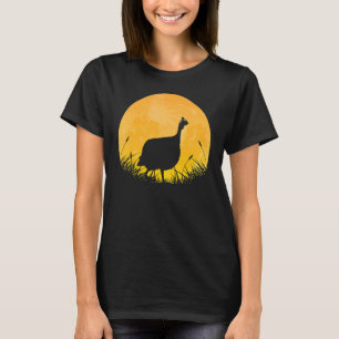 Guinea Fowl Easy Halloween Outfit Bird Moon Costum T-Shirt