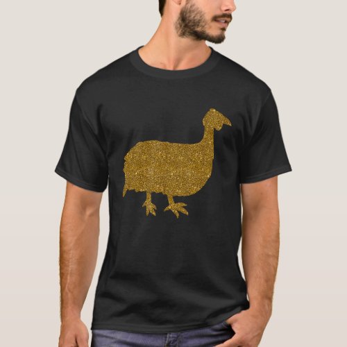 Guinea Fowl For Women Girl Pearl hen Bird Animal T_Shirt