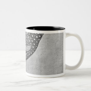 Guinea Fowl, from the The Vallardi Album Two-Tone Coffee Mug
