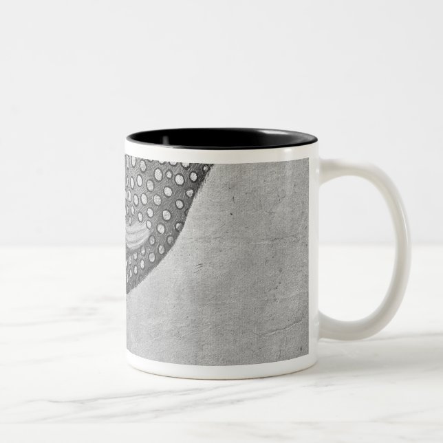 Guinea Fowl, from the The Vallardi Album Two-Tone Coffee Mug (Right)