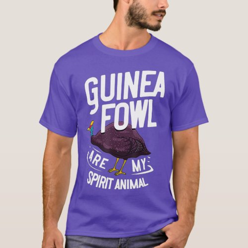 Guinea Fowl Gift Chicken Hen Farmer T_Shirt