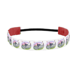 Guinea Fowl Quartet Athletic Headband
