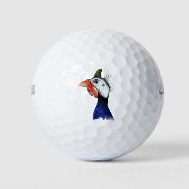 Guinea Head Golf Balls (Front)