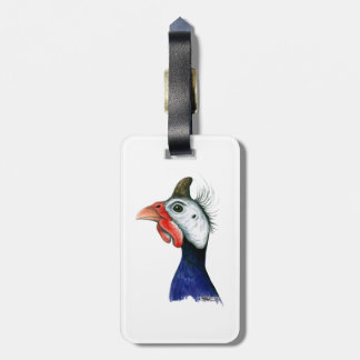 Guinea Head Luggage Tag