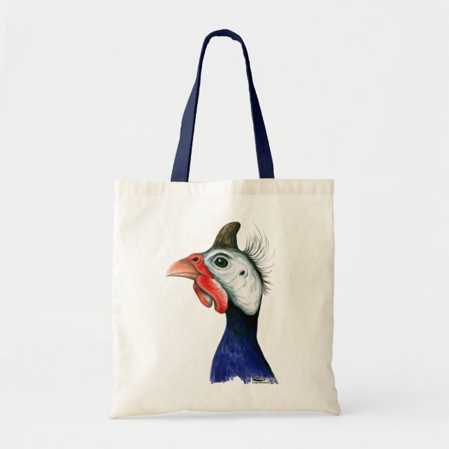 Guinea Head Tote Bag (Front)