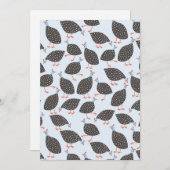 Guinea Hen Bird (Front/Back)