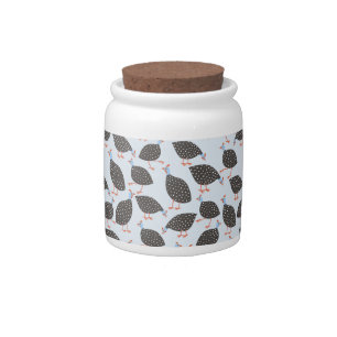 Guinea Hen Candy Jar