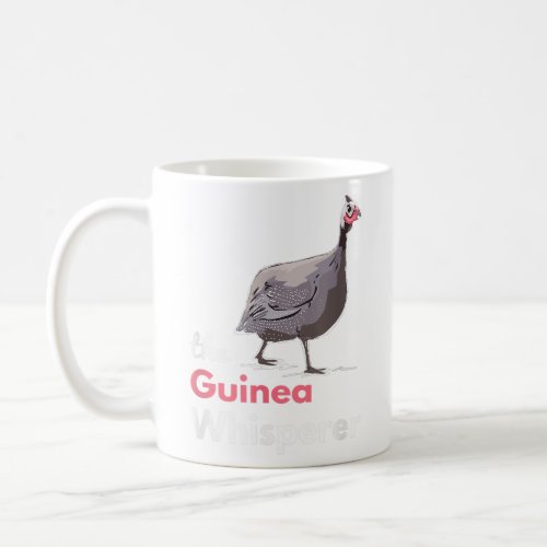 Guinea Hen Fowl Farm Animals Country Poultry Guine Coffee Mug