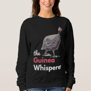 Guinea Hen Fowl Farm Animals Country Poultry Guine Sweatshirt