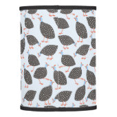 Guinea Hen Fun Bird Pattern Lamp Shade (Back)