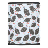 Guinea Hen Fun Bird Pattern Lamp Shade (Front)