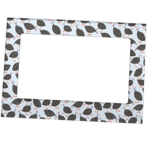 Guinea Hen Magnetic Frame