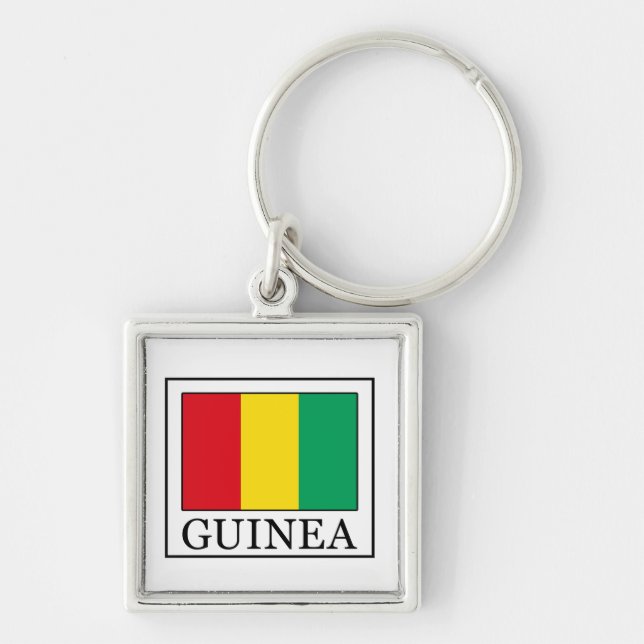 Guinea Keychain (Front)