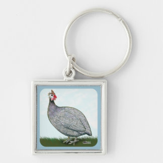 Guinea Lavender On Watch Keychain