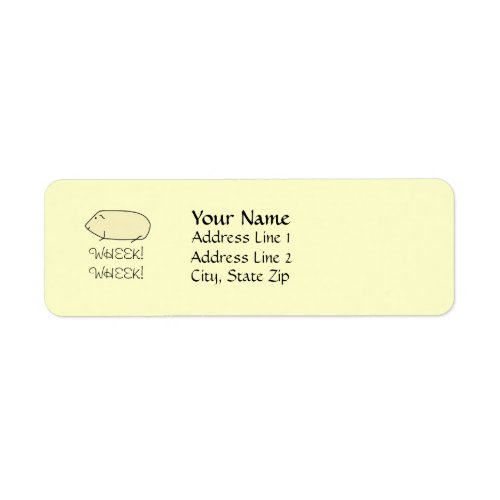 Guinea Pig Address Labels