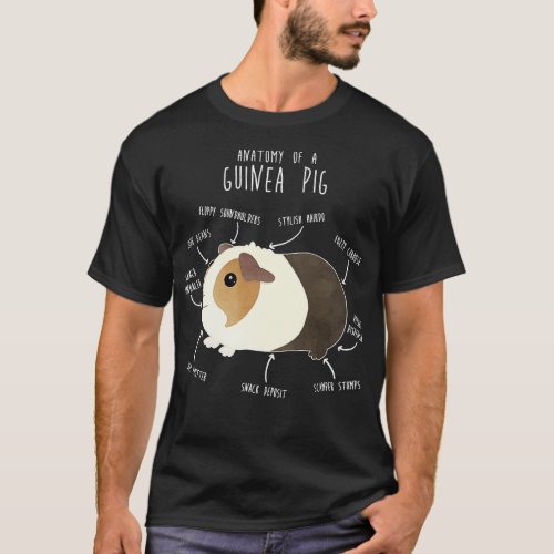 Guinea Pig Anatomy 2 T_Shirt