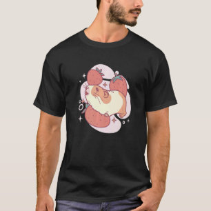 Guinea Pig And Strawberries Strawberry Rodent Pet T-Shirt