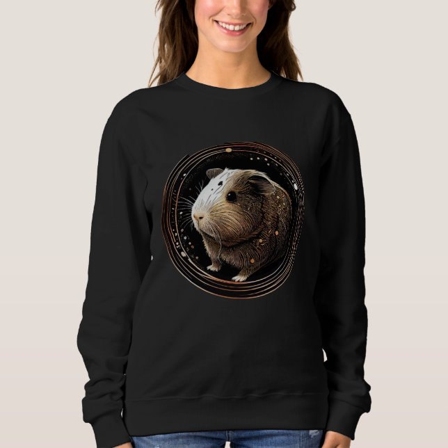 Guinea Pig Animal  Wildlife Guinea Pigs Sweatshirt (Front)
