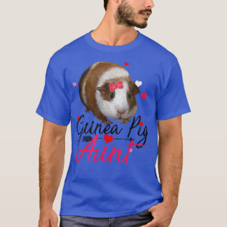 Guinea Pig Aunt Costume Shirt Women Guinea Pig Lov