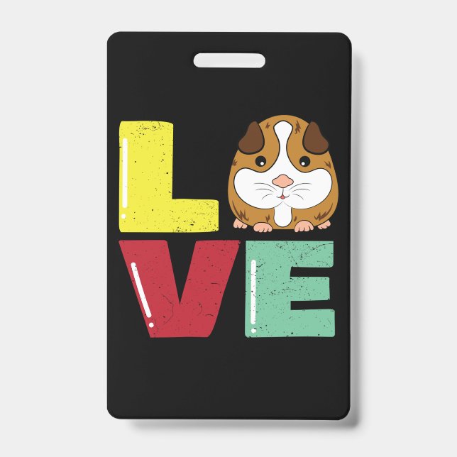 Guinea Pig Badge (Front)