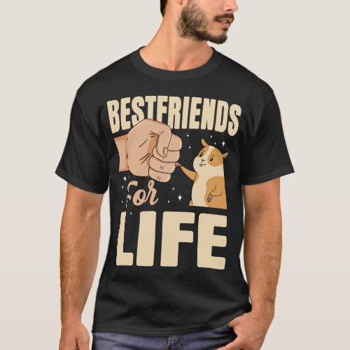 Guinea Pig Best Friends For Life T_Shirt