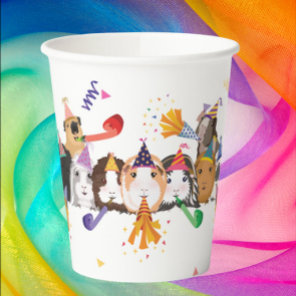 Guinea Pig Birthday Paper Cups