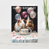 Guinea Pig Birthday Party Birthday