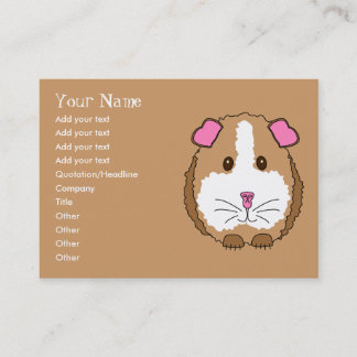 Guinea Pig Business Card