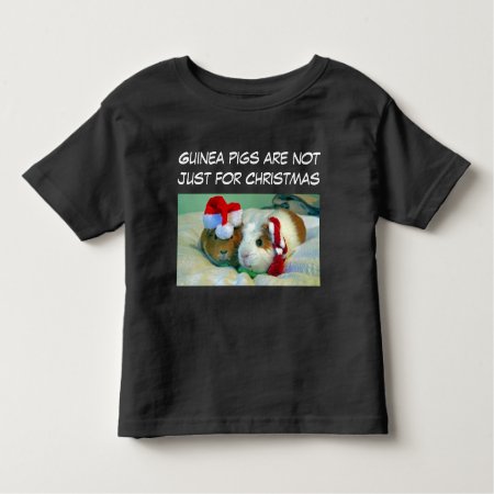 Guinea Pig Christmas Hoodie Toddler T-shirt