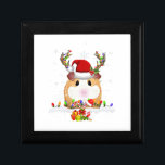 Guinea Pig Christmas Reindeer Christmas Lights Gift Box<br><div class="desc">Guinea Pig Christmas Reindeer Christmas Lights</div>