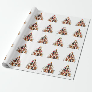 Guinea Pig Christmas Tree Merry Christmas Xmas Wrapping Paper