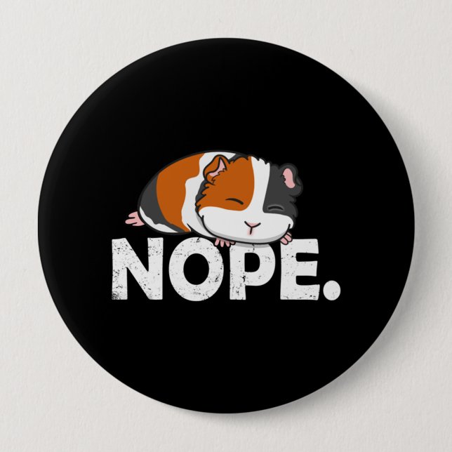 Guinea Pig Classic Button (Front)