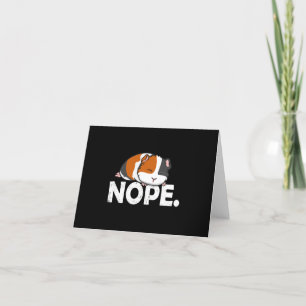 Guinea Pig Classic Letterpress Thank You Card