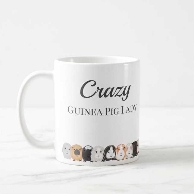 Guinea Pig Coffee Mug (Left)