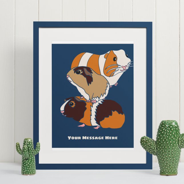 Guinea Pig Collage Personalized Poster (Creator Uploaded)